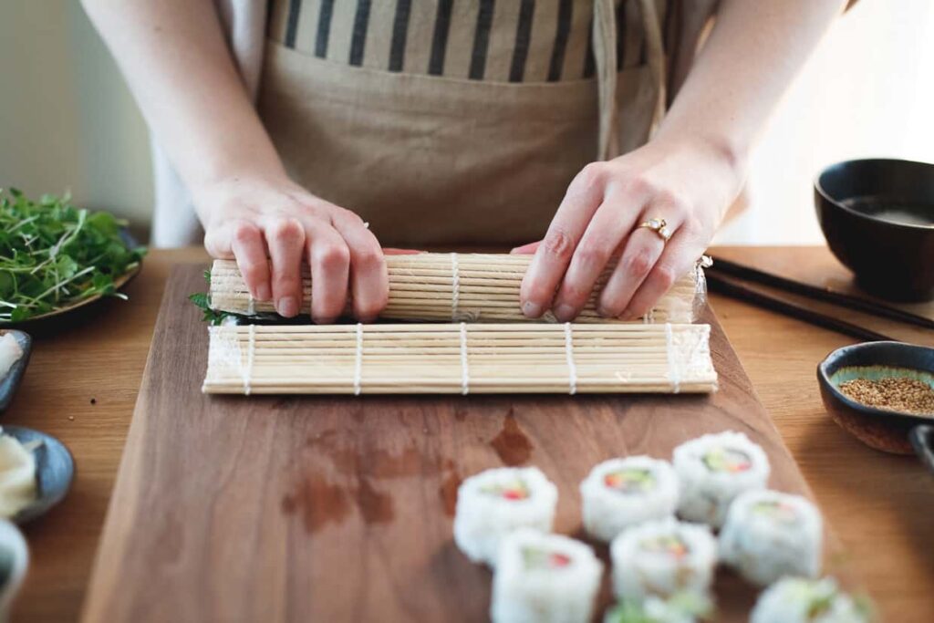 préparer sushi à la maison