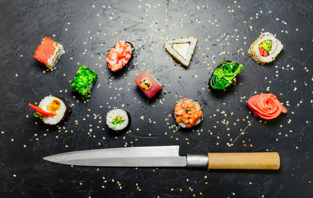 entretien couteau sushi